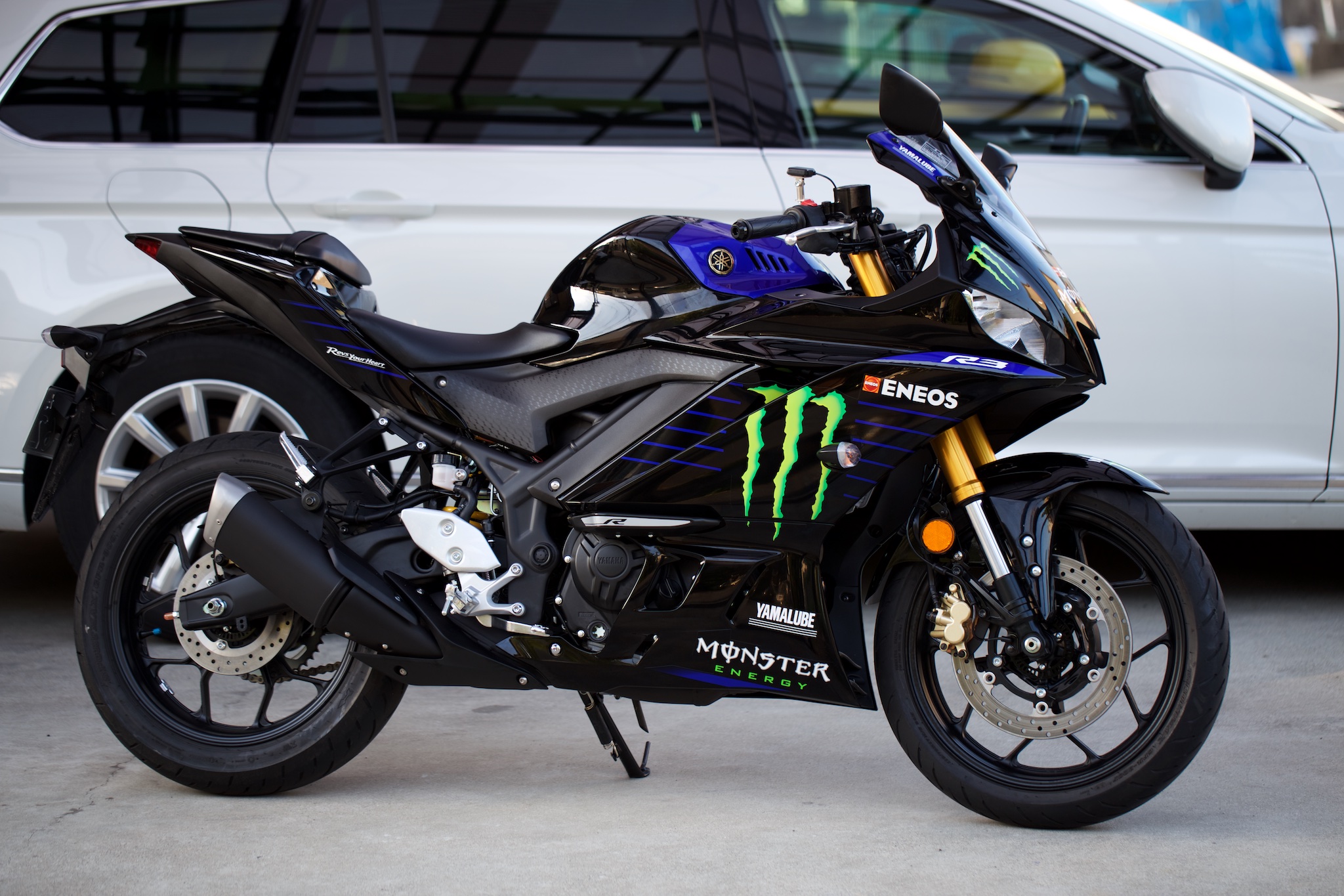 yzf-r3 モンスターエナジー限定車　車検あり 気分はMotoGPライダー！YZF-R3 ABS/R25 ABS Monster Energy Yamaha