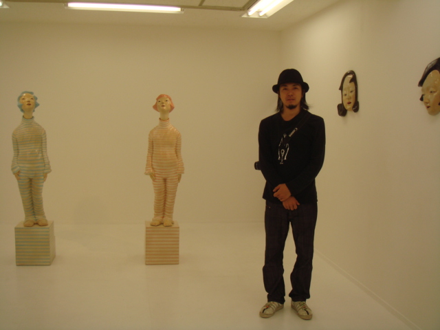 二科展 藤原彩人展 本小松石採掘 亀川石材店