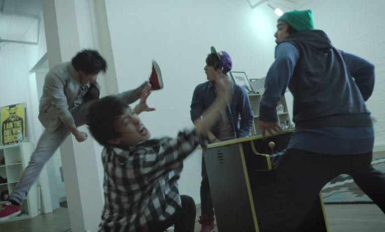 Julien Bam With A Piece Of Chalk