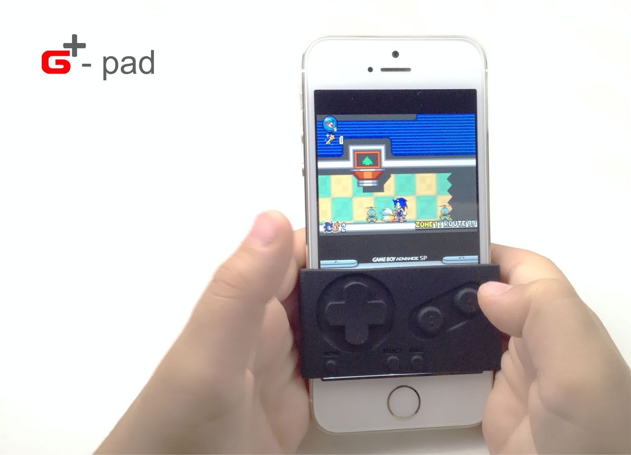 新商品 G Pad Iphoneのgbaエミュ用のシリコン型コントローラー スマホ ガメ Game