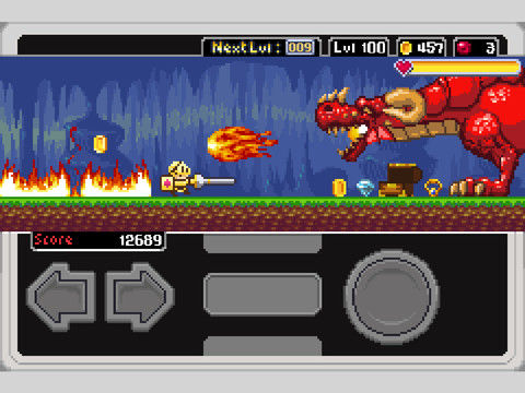 新作iosゲー Slayin ファミコン風なレトロ系アクションrpgが配信開始 スマホ ガメ Game