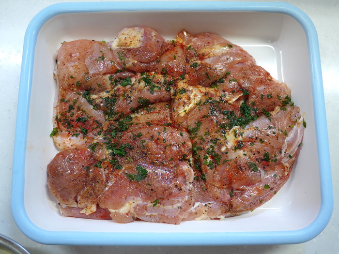 チキンのスパイシー香草焼き9のコピー