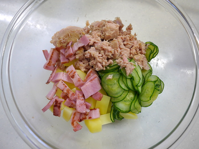 ツナマヨポテトサラダ9
