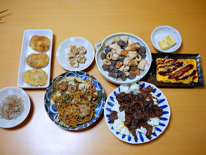 なんとも茶色なおかず軍団