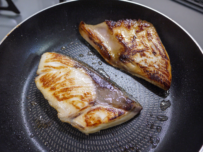 ぶりの漬け照り焼き9-2