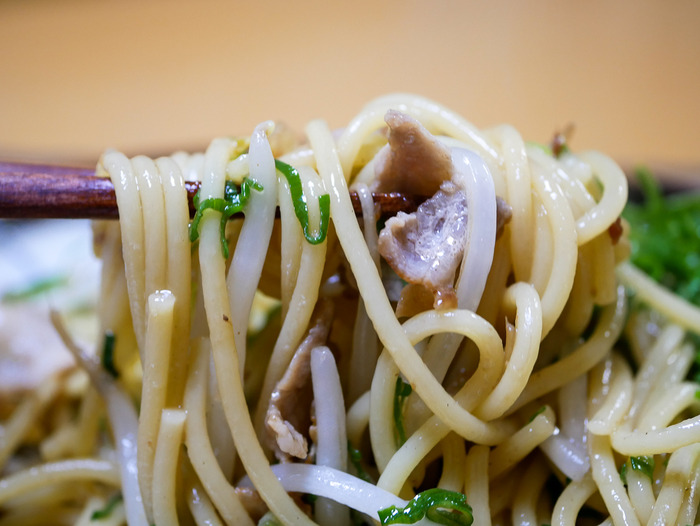 究極にシンプル「豚ねぎパスタ」2-2