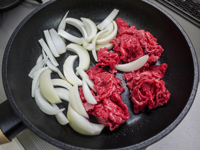 春雨と牛肉のチャプチェ8