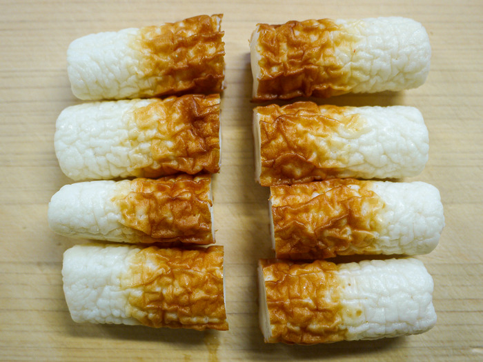 チー竹輪ベーコン巻き焼き5
