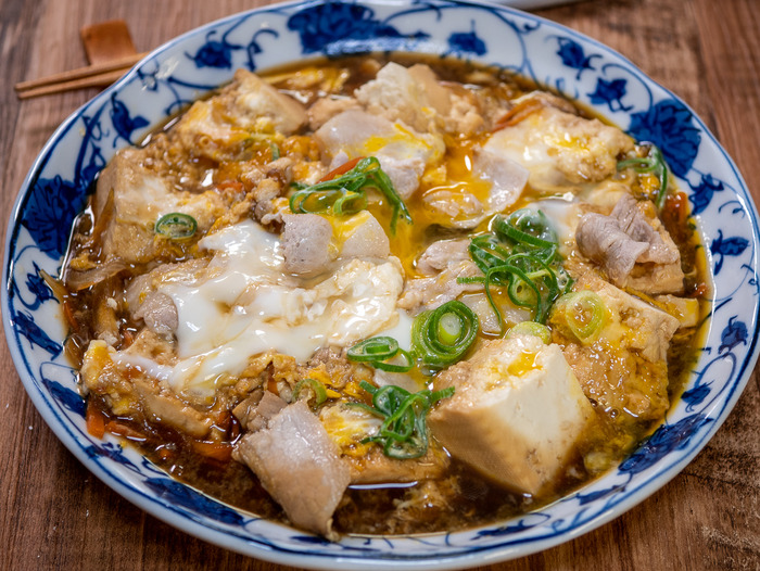 豆腐がメインな 崩し豆腐と豚肉の卵とじ 薄揚げが半分あったので 簡単ぶっかけそば Sake To Ryouri Powered By ライブドアブログ
