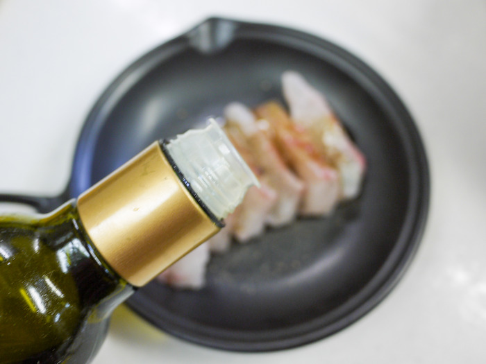 鯛のバルサミコ酢チーズ焼き8