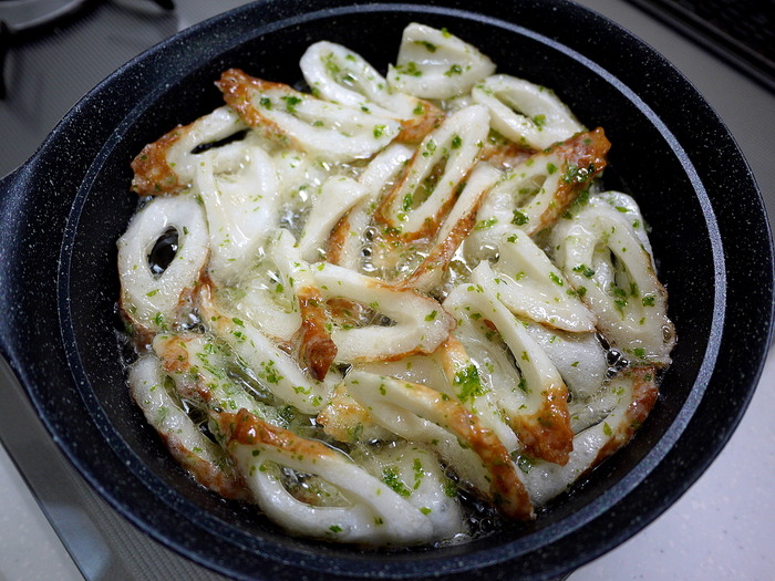 竹輪のカリカリ磯辺揚げ8