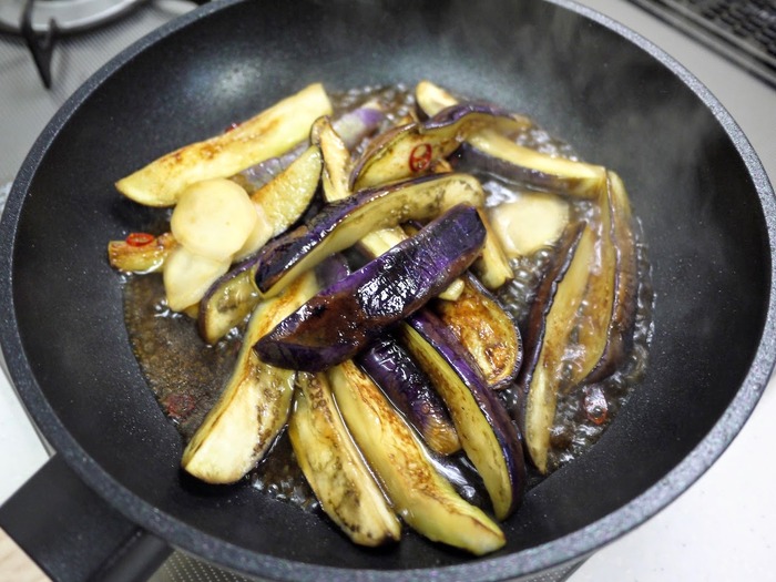茄子の焼き浸し9