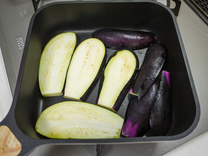 茄子の蒲焼風味炒め6