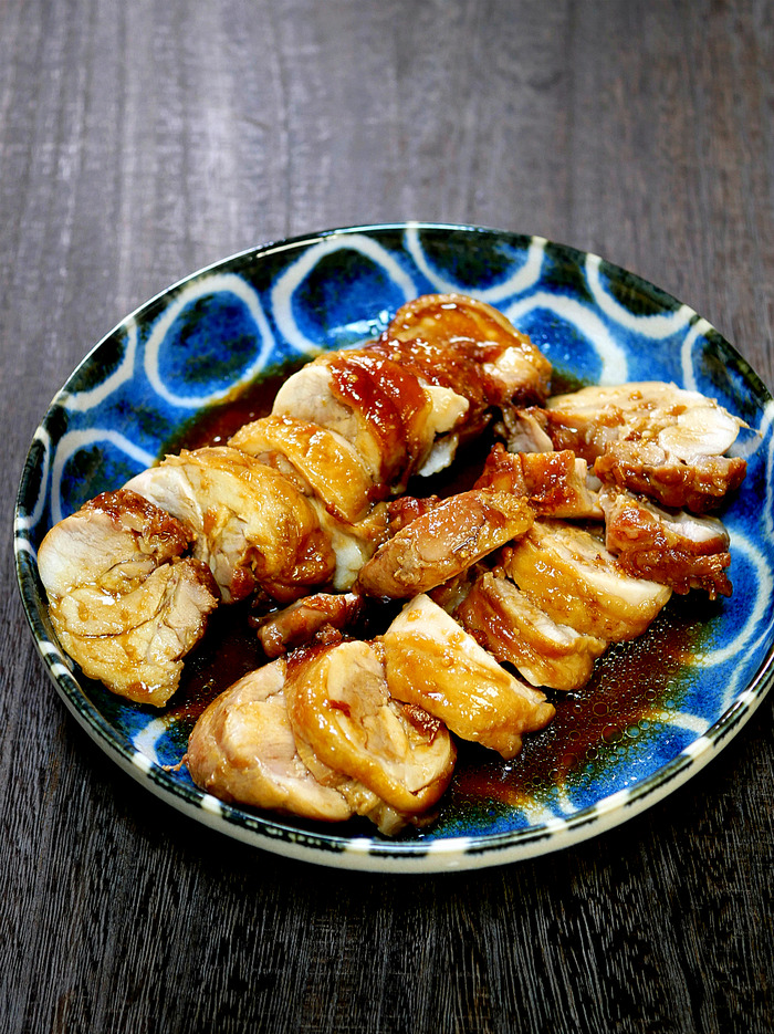 s鶏もも肉の味噌チャーシュー(縦)