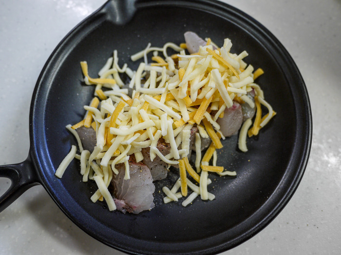 鯛のバルサミコ酢チーズ焼き13