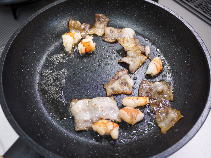 市場で買った麺で焼きラーメン6-2