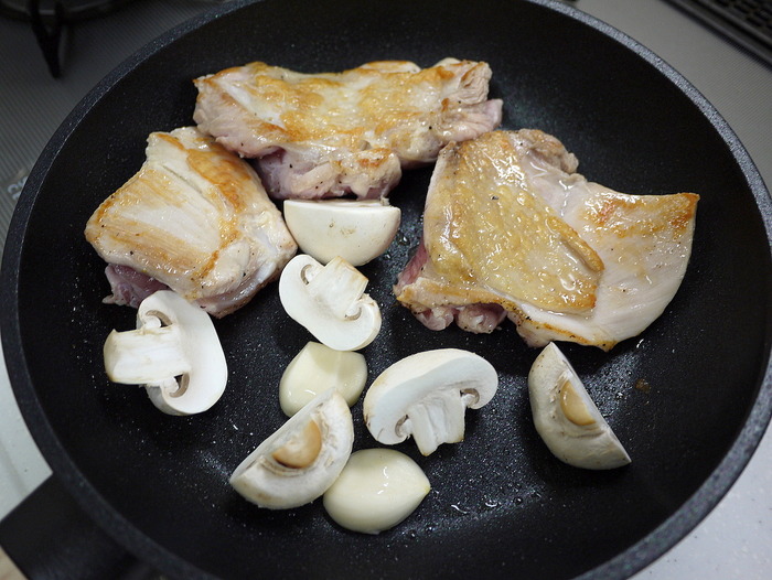 チキンのトマトソースソテー7