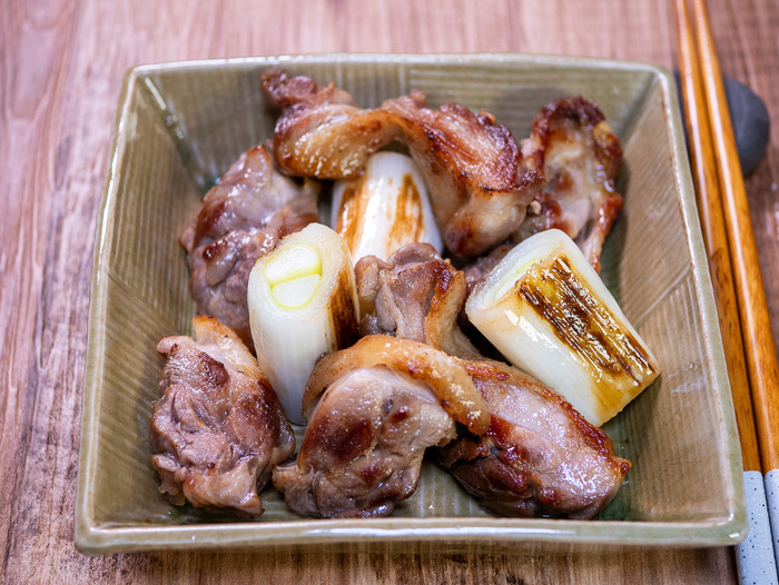 固いけど旨い 親鳥と白ねぎの塩焼き 商店街の中の老舗パーラー Sake To Ryouri Powered By ライブドアブログ