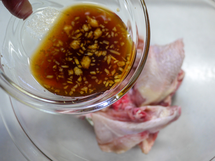 骨付き鶏の唐揚げ6