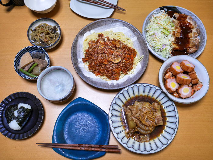 こんな食卓です14