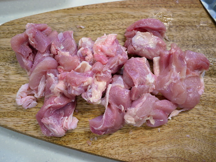 チキンと新玉の生姜焼き4のコピー