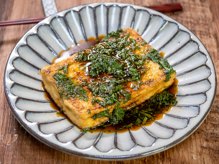カリッと美味しい 厚揚げの大葉ソースステーキ 成城石井 海老の贅沢ビスクソース Sake To Ryouri Powered By ライブドアブログ
