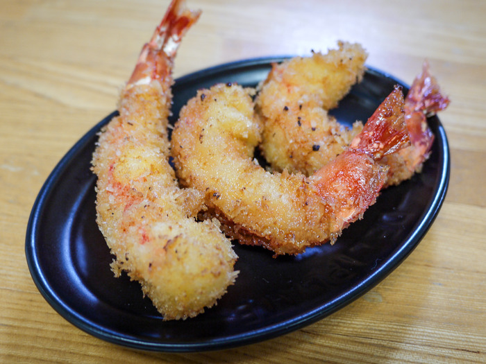 煮込みハンバーグの残りで「デミグラカツ丼」9