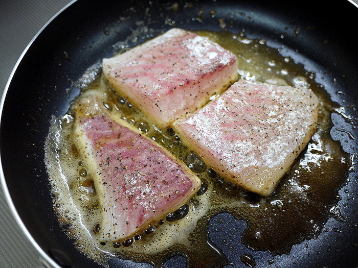 鯛のバルサミコソテー6