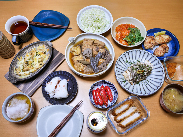 こんな食卓です9