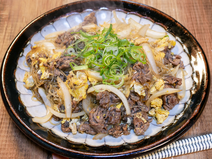 春雨と牛肉のチャプチェ1