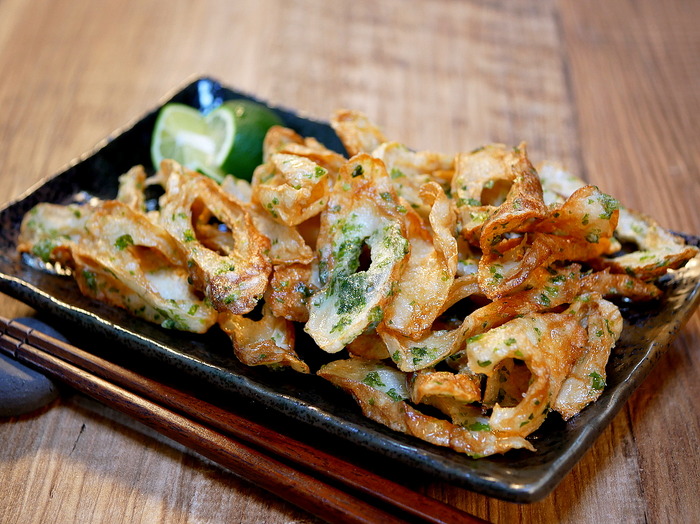 竹輪のカリカリ磯辺揚げ2