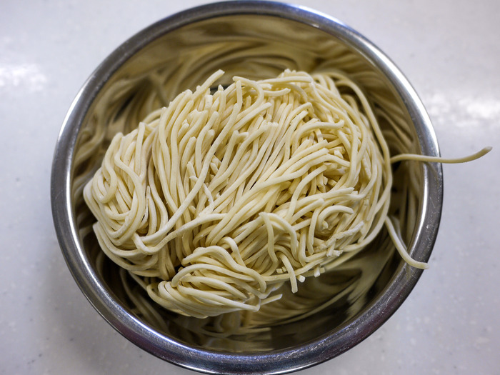 市場で買った麺で焼きラーメン11-2