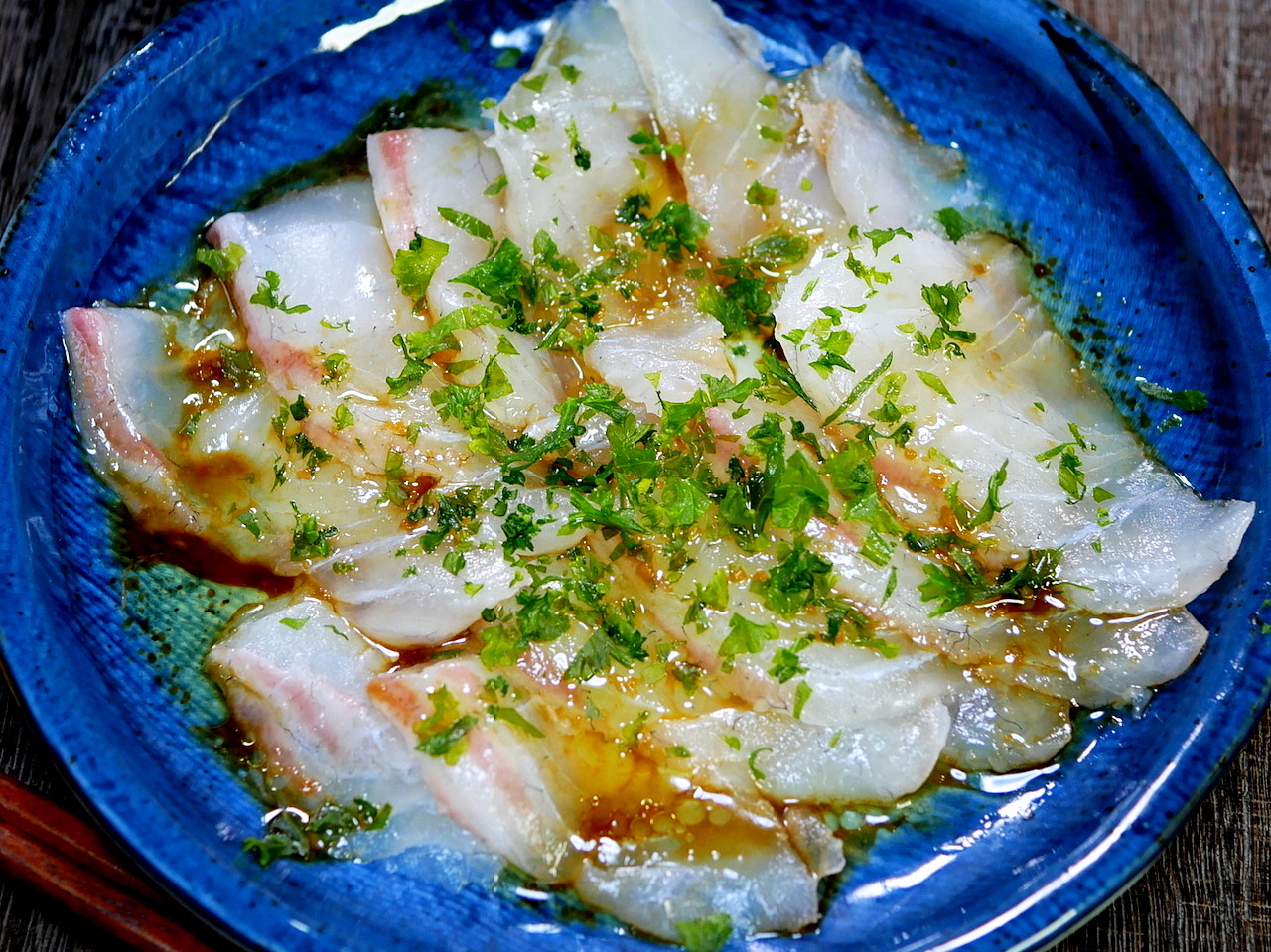 もう一品っていう時のパパッと 鯛の和風カルパッチョ カルディーのウニパスタソース Sake To Ryouri Powered By ライブドアブログ