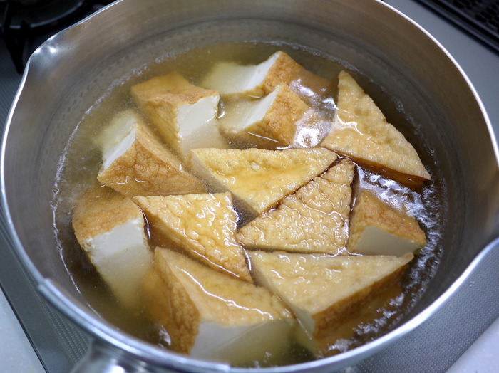 厚揚げのおかか煮5のコピー