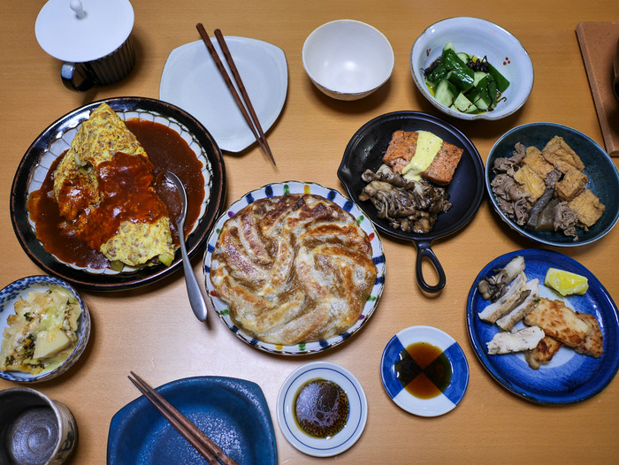 こんな食卓です11