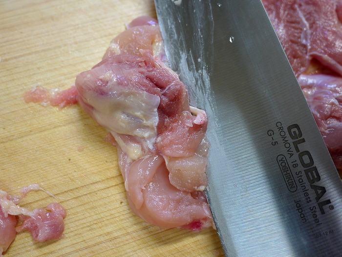 薄切り肉のペッパーチキン5