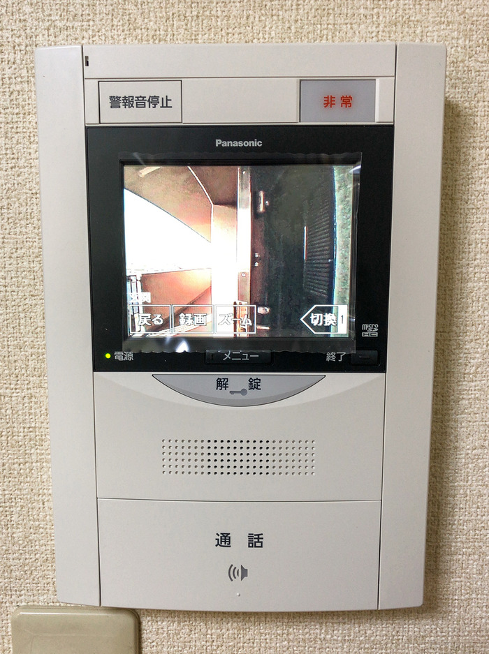 新しいインターホン6