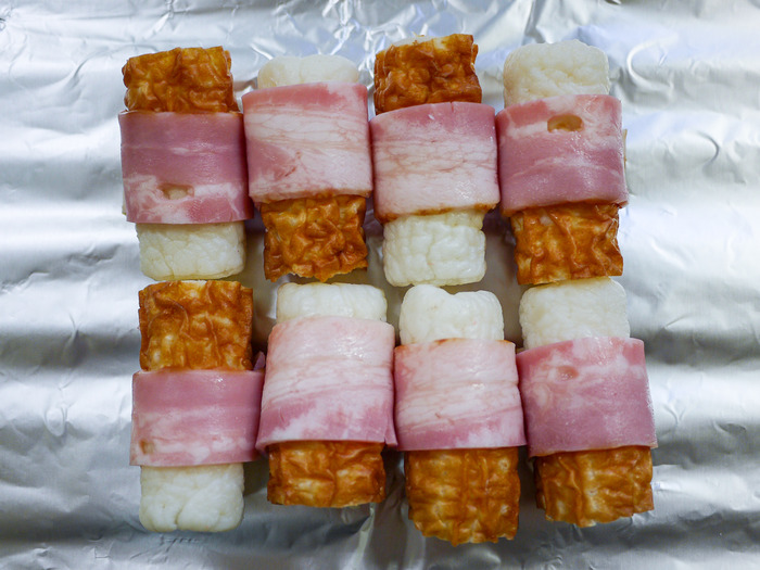 チー竹輪ベーコン巻き焼き11