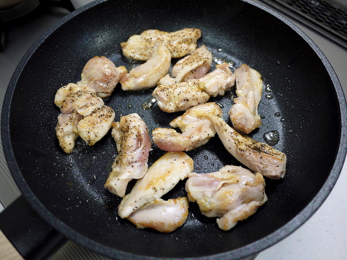 薄切り肉のペッパーチキン8