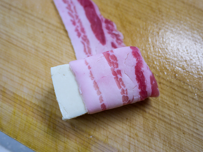 豆腐の豚肉巻き焼き5