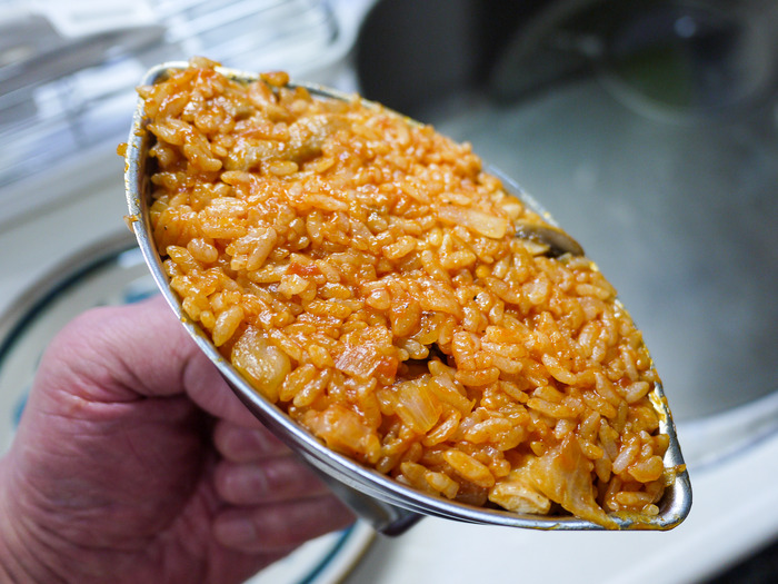 オムライス型で作るオムライス13-2