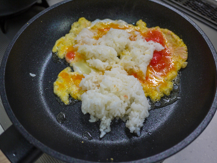 一人用明太焼き飯7