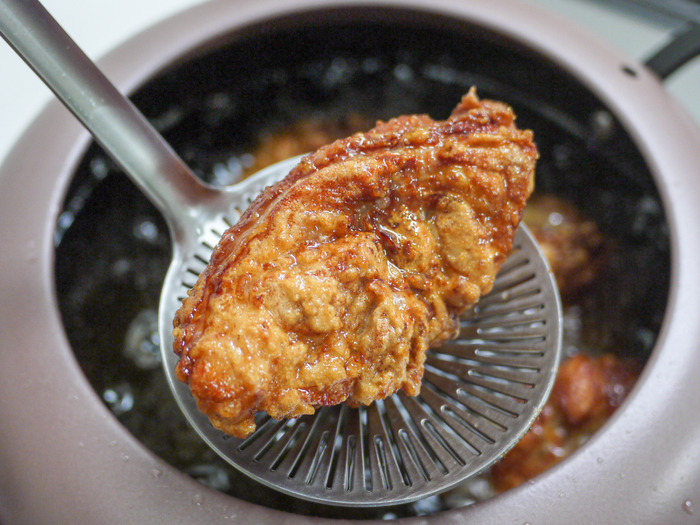 骨付き鶏の唐揚げ11