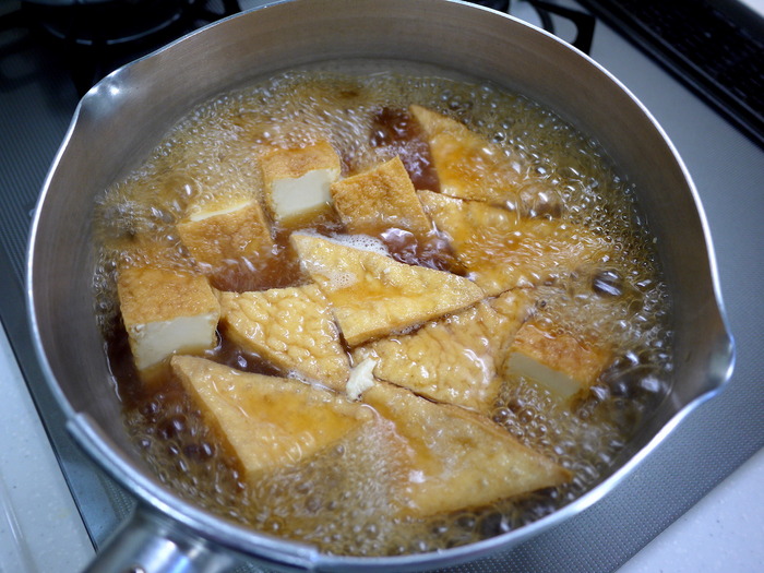 厚揚げのおかか煮6のコピー