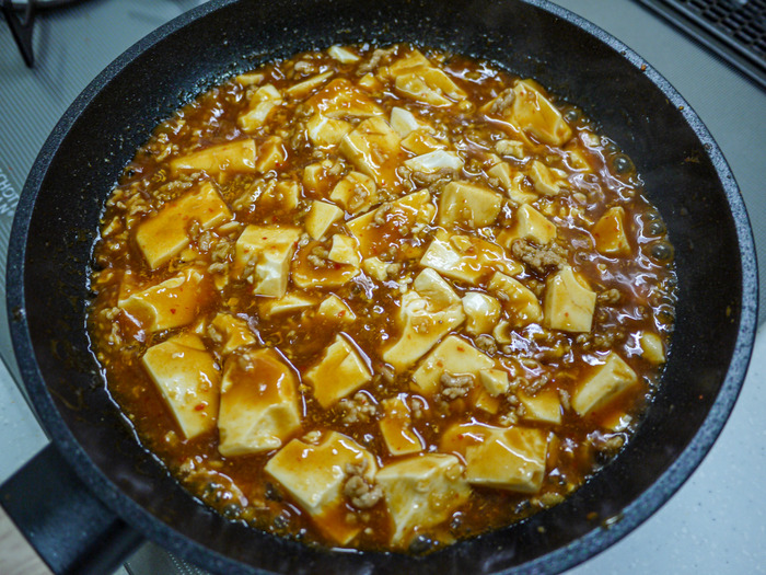 攻めた麻婆チーズ豆腐13