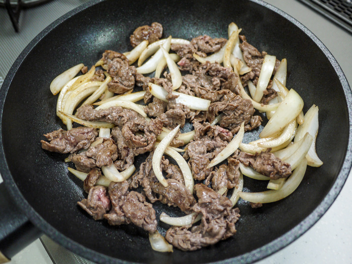 春雨と牛肉のチャプチェ9