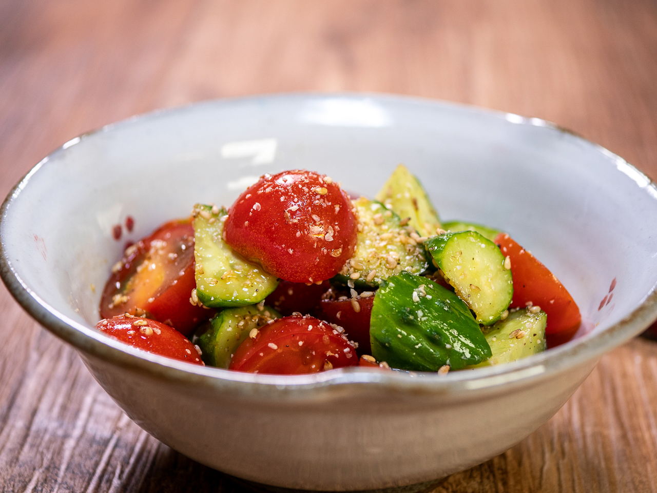 こんな胡麻和えもあり ミニトマトときゅうりの胡麻和え インスタアップ6000枚超え投稿最初の写真は Sake To Ryouri Powered By ライブドアブログ