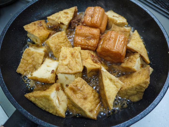 厚揚げと小桜のおかか煮11