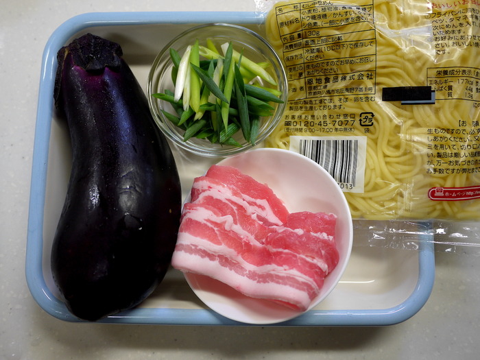 ナスたっぷり焼きそば7