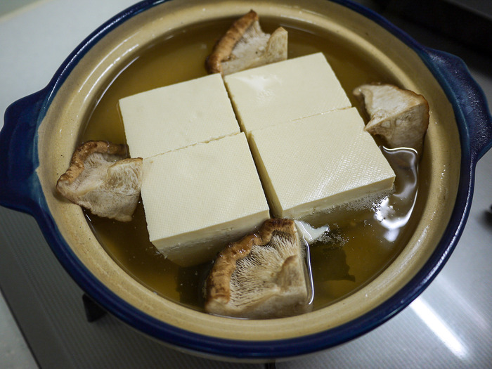 スダチで香りの湯豆腐8